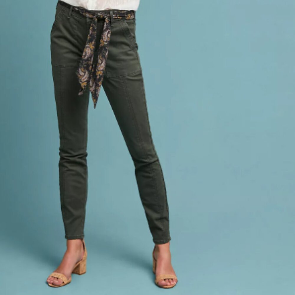 Anthropologie Jefferson Slim Utility Pants - 29